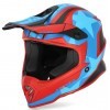 Acerbis Impact Steel Jr Red/Grey Youth Helmet