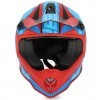Acerbis Impact Steel Jr Red/Grey Youth Helmet