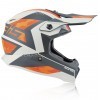 Acerbis Impact Steel Jr Orange/Grey Youth Helmet